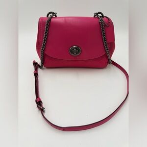 EUC Coach Faye Crossbody/Style F22349/Magenta Pink